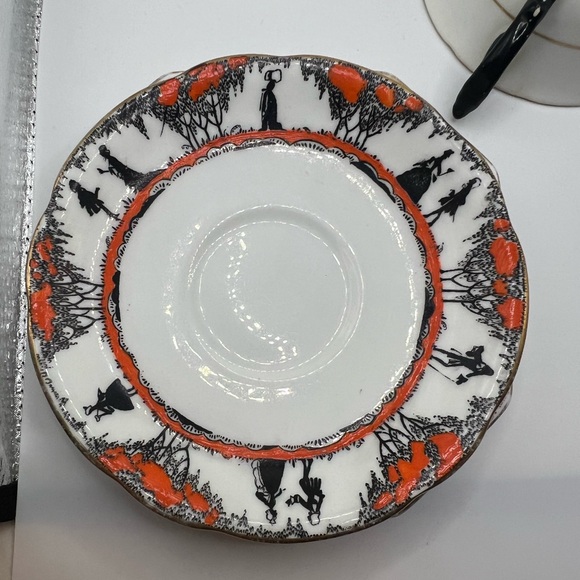 Paragon Star "Silhouette" teacup set- Art Deco - Picture 9 of 9